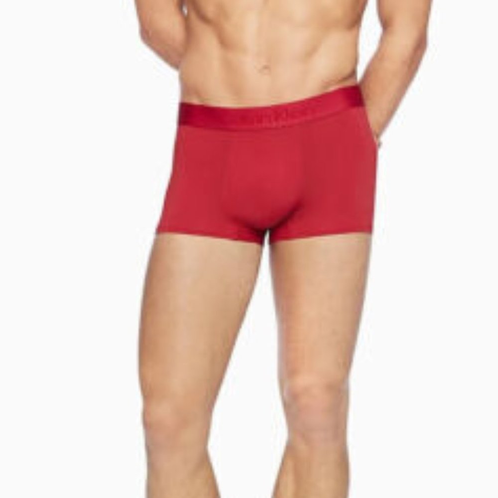 CK Black Micro Low Rise Trunk, XL (40-42)